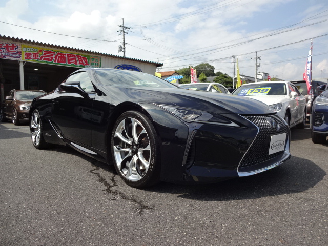 LC500h Lパッケージ 3眼LEDヘッドライト 純正OP21インチホイール！